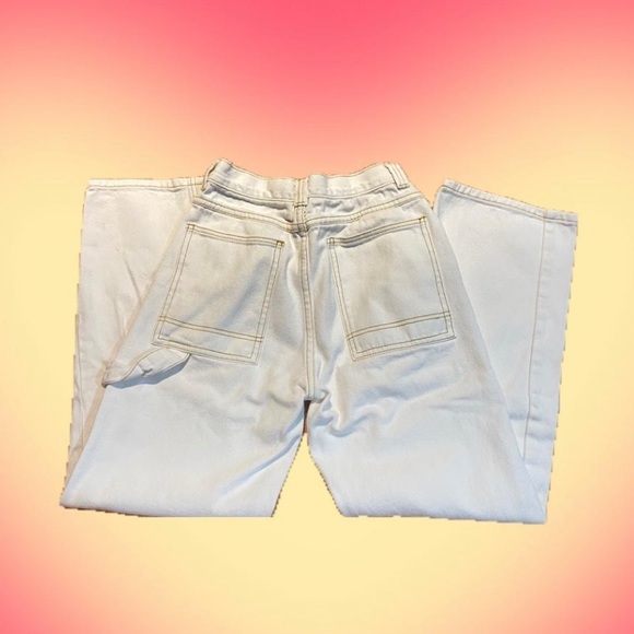 Brandy Melville Jeans Brandy Melville White Cargo Jeans Poshmark